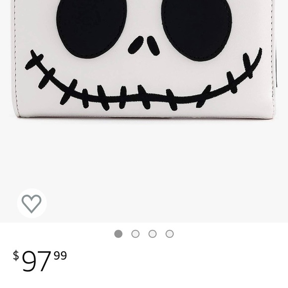 🎁SOLD!⭐️Loungefly CosplayJack Skellington Santa Backpack & Wallet Set-🎒 - Picture 11 of 11